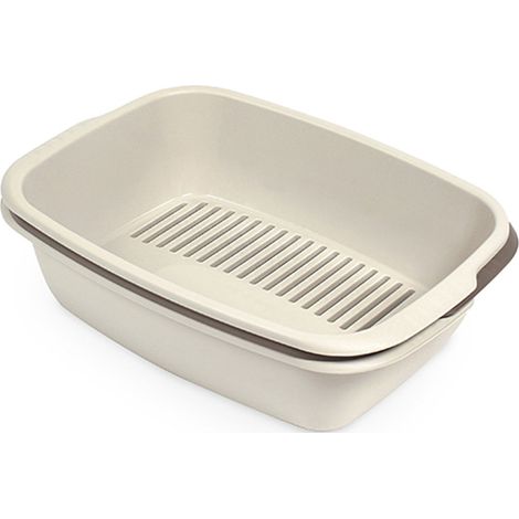 Miso Open Litter Box 3 in 1 für Katzen