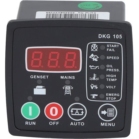 Panneau de commande de démarrage/arrêt automatique pour moteur diesel/essence/générateur (1/5)