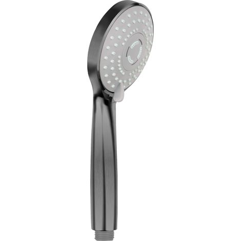 BALNEO Douchette GUN METAL économe en eau CASCADE (1/5)