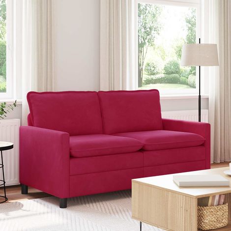 Sofá Rojo vino 156 x 81 x 87,5 cm Terciopelo