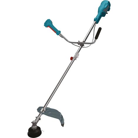 Könner & Söhnen – Coupe-bordure électrique 1400W – Lame 255mm – 7500 tr/min – Épaisseur du fil 1.6mm – Pour terrains en pente et broussailles denses