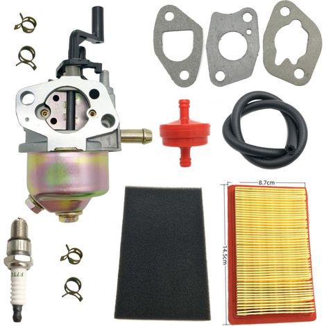 Vergaser mit Filter 951-10298 691035 Zündkerze mit Dichtung 751-10765 505-002 (1/4)