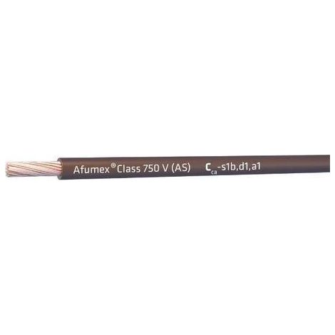 Rotolo di cavo senza alogeni 4mm marrone (100 metri) H07Z1-K AS 750V