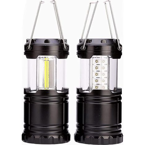 2 Pièces Éclairage De Secours Pliable Lanternes Extérieures Portatives Etanche Lampe (1/5)