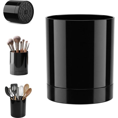 Kitchen Utensil Jar, 360° Rotatable Utensil Holder Kitchen Utensils (1/5)