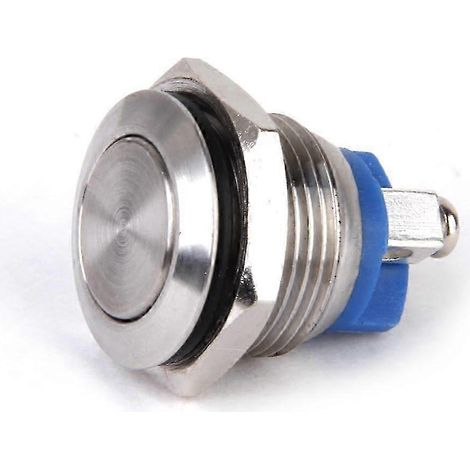 Compatible avec les interrupteurs à bouton-poussoir instantané pour sonnettes/bateaux/voitures, en métal étanche SZRH AF (1/5)