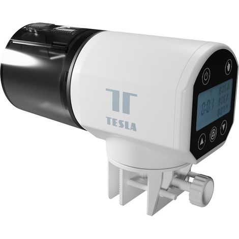 Alimentador para pecera Tesla TSL-PC-059DW, Blanco / Negro (1/5)