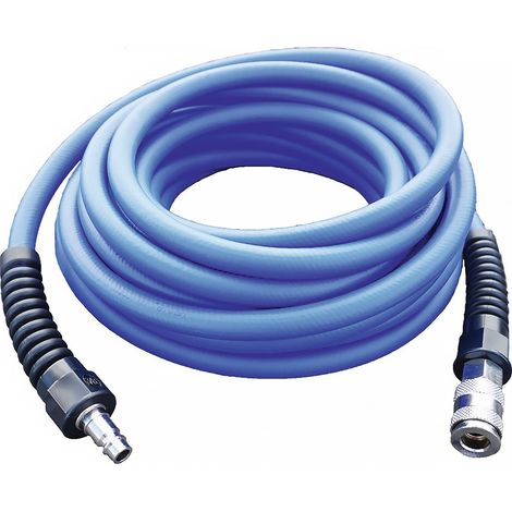 Tubo aria compressa Superflex Pro diametro interno 9mm AD 15mm lunghezza 10m con raccordo DN 7,2