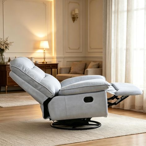 Canapé moderne, canapé inclinable, fauteuil à bascule, fauteuil relaxant, fauteuil de salon (1/4)