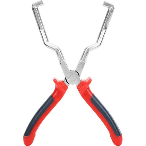Pince à déclipser pour filtre à essence avec mâchoires rouges - Outil de retrait de plaquettes de frein