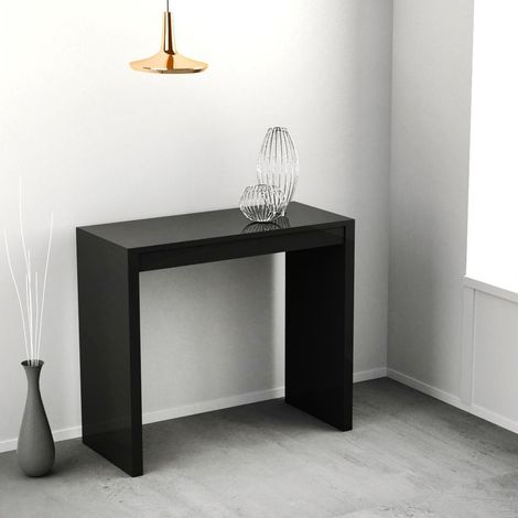 Consolle Eliza allungabile colore nero laccato lucido o opaco 3 mt (1/4)