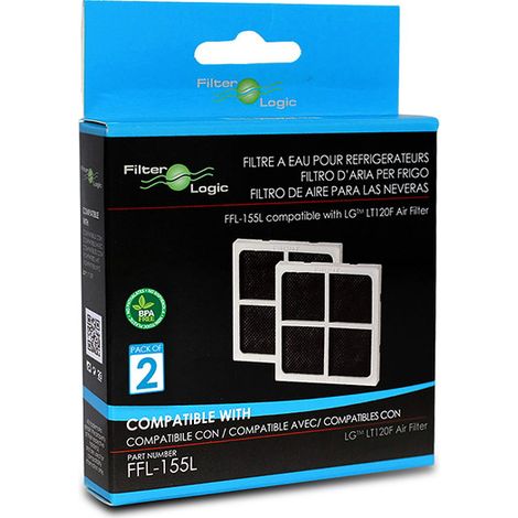 FilterLogic FFL-155L Air Filters to Replace LT120F (Twin Pack) (1/2)