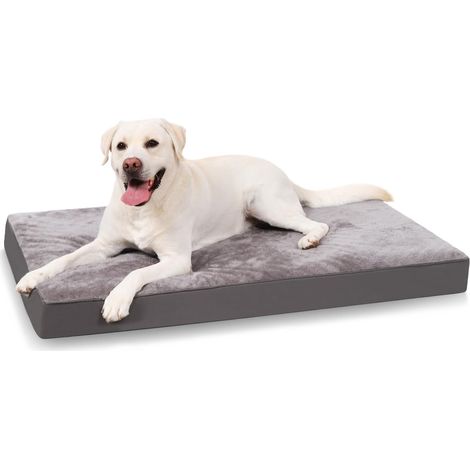 Panier Chien XXL 120x75cm Gris Foncé
