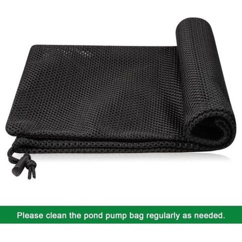 Sacs Filtrants Pour Pompe De Bassin - 31 X 40 Cm - Mailles 1 7 Mm - Nylon Industriel Triple Couture - Extérieur - 2 Pièces (1/5)
