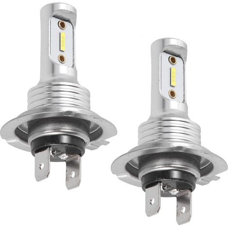 Hochleistungs-H7 80W 1860 2SMD LED-Nebelscheinwerfer, gold, weiß, eisblaues Licht, mit Dekodierung, für Auto und Motorrad. (1/5)