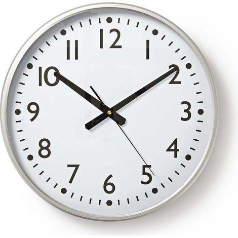 CLWA016PC38AL RELOJ DE PARED CIRCULAR ø38cm BLANCO (1/3)