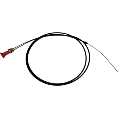 Câble d'arrêt de moteur de tracteur pour tracteur Dexta - 2100 mm - En métal - Installation facile - Accessoires de moteur agricole - Construction solide (1/5)
