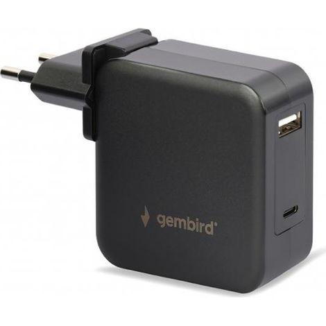 genbird caricatore universale per laptop 60w nero (1/3)