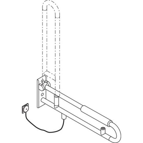 HEWI 801.50B761 97 Poignée SK, mat, version E (1/2)