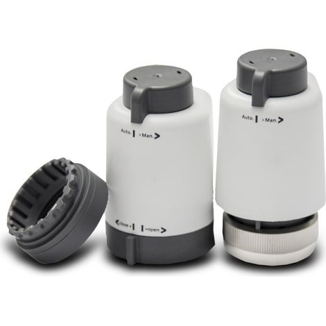 Attuatore M30x1.5 230V per distributore di riscaldamento a pavimento, IP54 (1/3)