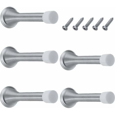 Lot de 6 ressorts bloc porte, butée de porte, arret de porte, butée de porte, butée de porte murale pour la protection des murs et des portes pour la maison, l'école-LIAIKI (1/5)