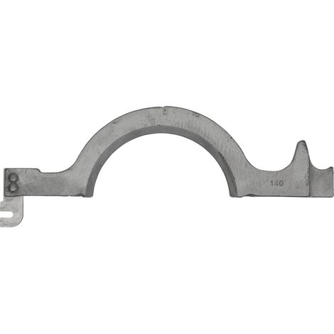 Mâchoire de serrage gauche D 140 mm, 45 254642