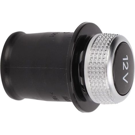 Copertura per presa accendisigari, 12V cromata per auto Copertura antipolvere per presa accendisigari 4H0919311 Ricambio per A3 A4 A6 A7 A8
