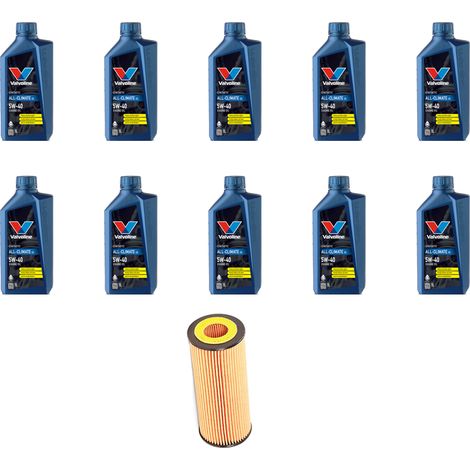 Kit filtro olio e 10L compatibile con Bmw serie 7 (E65,E66) 745d 220kw dal 2005 (1/3)