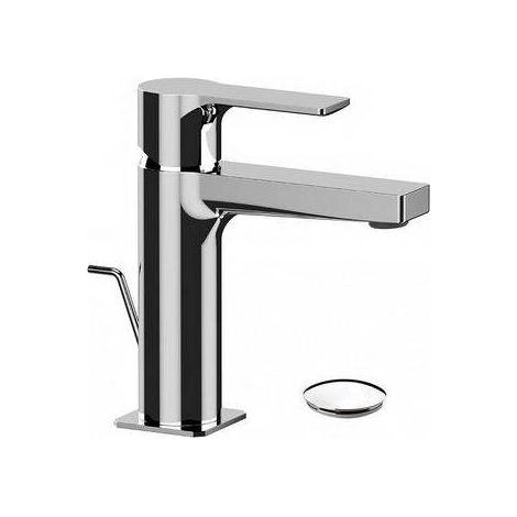 Rubinetto Miscelatore Monocomando Lavabo C Scarico Linea Trend Maria Cromo