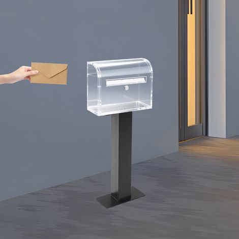 Außen-Briefkastenpfosten, schwerer Briefkastenpfosten, Aufputzpfosten