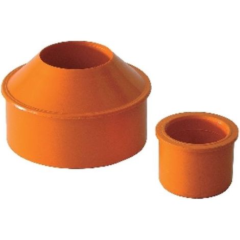 AUMENTI INTERNI CONCENTRICI IN PVC ROSSO Diam. 32 x 50 (Pz.300)