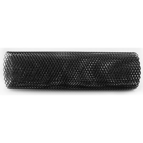 KIMISS Noir Grill Grillage Grillage pour Voiture Feuille Camion Gri, Grillage Grillage Grillage pour cargrill cardibiao Voiture grillcar Noir Feuille Camion Grille nid d'abeille Aluminium véhicule a