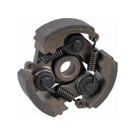 Embrayage NB411 RBC411 40F-6 40-6 Embrayage centrifuge en métallurgie des poudres, patin d'embrayage en métallurgie des poudres, adapté aux tondeuses à gazon Robin. (1/2)