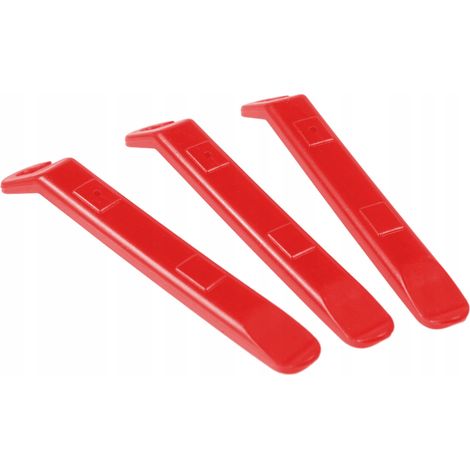Leve per pneumatici, 3 pezzi, rosse LXD KLU047 (1/4)