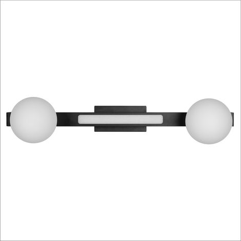 Lampada da soffitto magnetica 13W+2xG9 3000/4000K Nero (1/5)