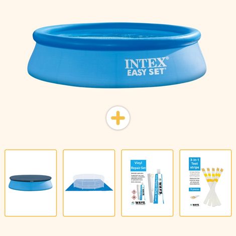 Intex Piscine Easy Set Ronde - 305x76 cm - 5-pièces S22383 (1/5)