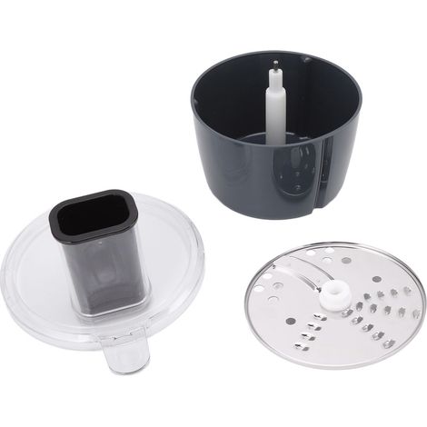 Kit de découpe et de tranchage multifonctionnel pour robot culinaire Vorwerk Thermomix TM5 6 (disque à trancher et à râper). (1/5)