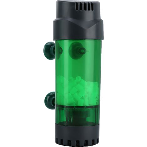 Filtre biochimique double pour aquarium, éponge physique avec ventouse (LH600) (1/5)