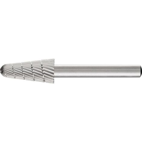 Fresa KEL D.12mm cabeza-L.25mm eje-D.6mm HSS galv.3 PFERD