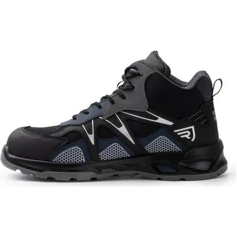 Bota laboral de estilo deportivo y tejido 3D mesh, ligero y equilibrad0 para entornos exigentes Vetonek - Unisex / 37 / NEGRO/AZUL MARINO (1/2)