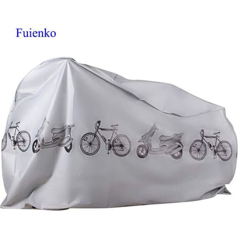 Housse de vélo Housse universelle étanche Protection UV Antipoussière Antirouille 200x110 cm (1/4)