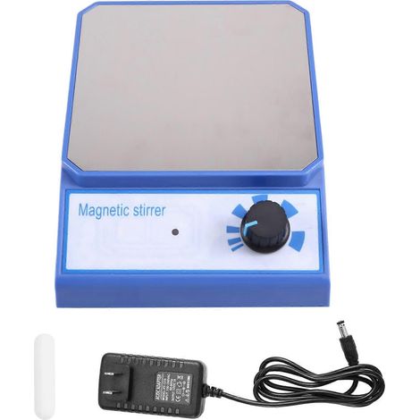 Agitateur magnétique pour un mélange et une homogénéisation efficaces, capacité de mélange maximale 3000 ml, prise standard américaine. (1/5)