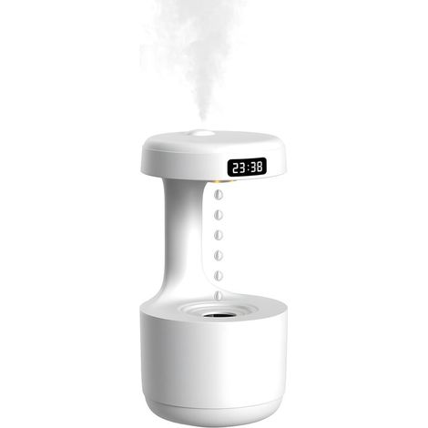 Humidificadores，mini humidificador silencioso de goteo con depósito de agua de 800 ml para dormitorio y sala de estar (1/2)