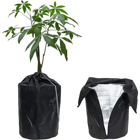 Housses d’Hivernage pour Plantes en Pot,Sac de Protection Thermique pour Pot de Fleurs,Sac Protection Contre Le Gel Hivernal pour Plantes en Pot. (1/5)