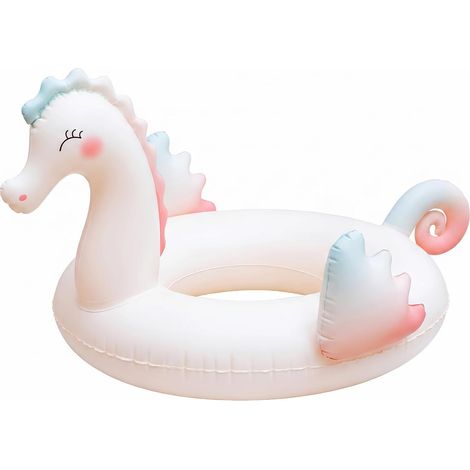 Bouée Enfant, Bouee Piscine, Bouee Licorne Flamant Poney Sirène Cygne, pour Jeux Piscine, 70/90 cm (1/5)