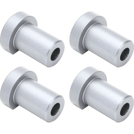4 pièces taquets d'établi 19 mm aluminium haute résistance butée de table de travail menuiserie tenon argenté