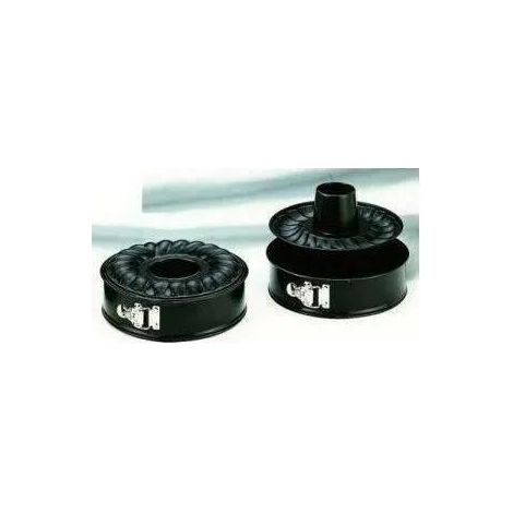 ibili Stampo per torta smontabile nero 24 cm