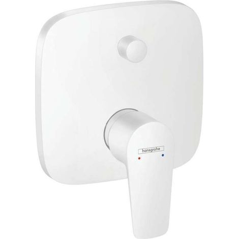 Hansgrohe Talis E - Grifo de bañera empotrado, blanco mate 71745700 (1/3)