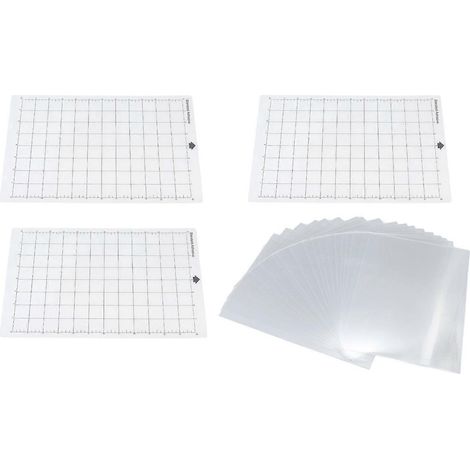 23-teiliges Schneidematten-Set, flexibel, robust, abwaschbar, Schablonenmaterial, stabile Schneidematten