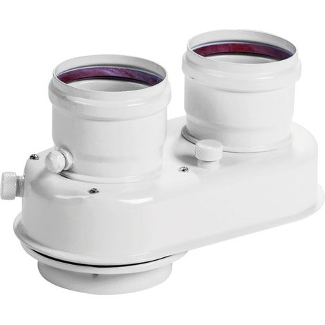 KIT SCARICHI SEPARATI MONOBLOCCO PER SCALDABAGNO DA INTERNO Ø80 - 60/10 RINNAI ITALIA S.R.L. (1/2)